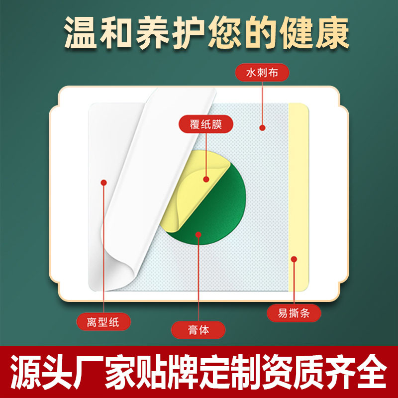 Yao Benren Summer Mugwort Sanfu Patch Honey Warm Moxibustion Acupoint Patch Self Heating 30 Patches - Image 2