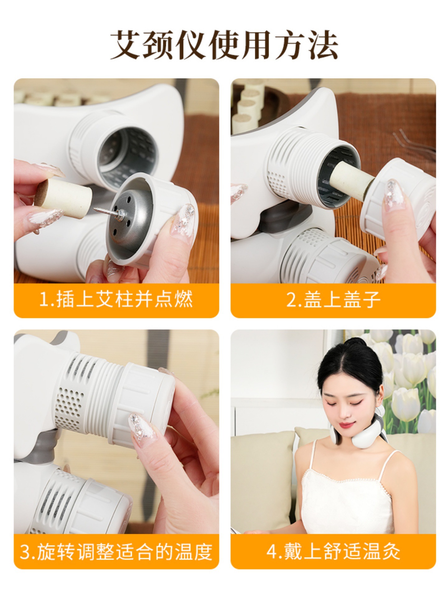 Neck Moxibustion Box Portable Cervical Warming Therapy Device for Home Heat Compress Care - Image 4
