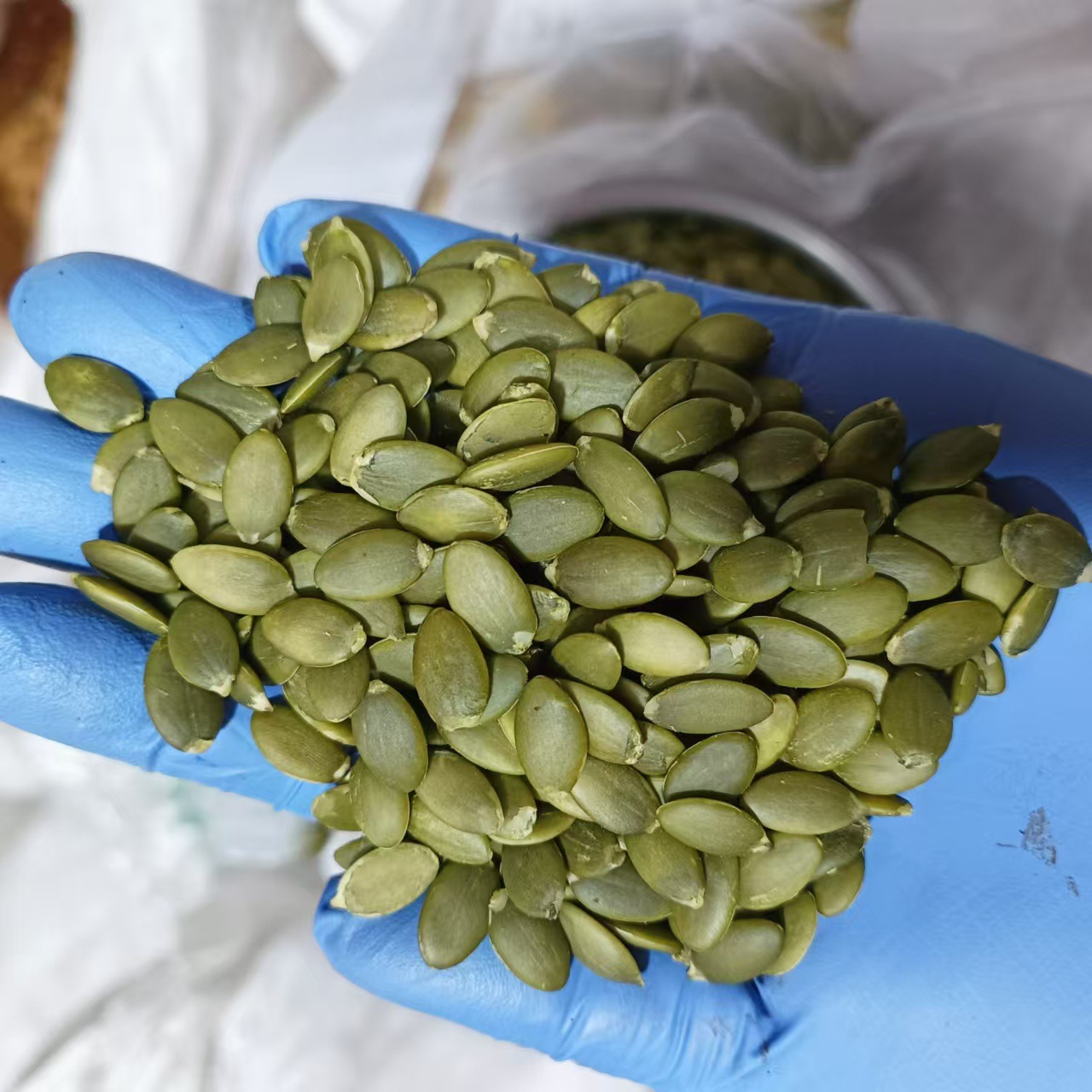 Pumpkin Seeds Shelled Pumpkin Kernel Nan Gua Zi Ren 500g Raw Edible Agricultural Product - Image 3