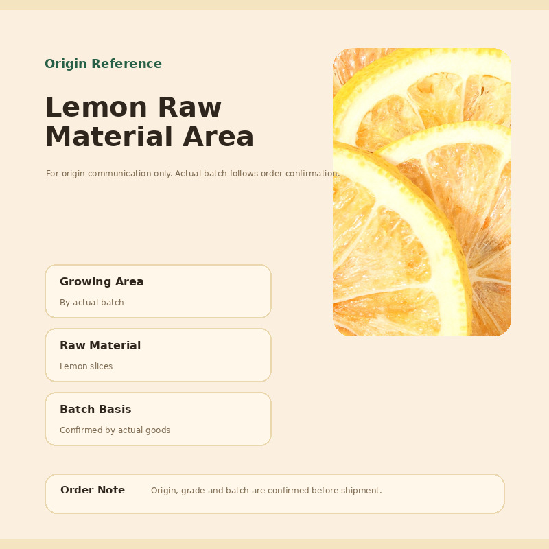 Dried Lemon Slices Herbal Infusion Ning Meng 50g Bulk Botanical Blend for Tea and Culinary Use - Image 3