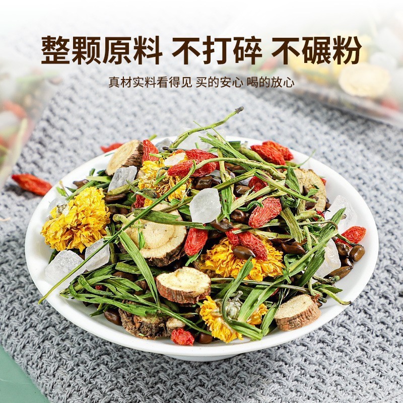 Morning C Evening A Herbal Tea Blend Chrysanthemum Cassia Seed Goji Longan Red Date Tea Bags 100g - Image 3