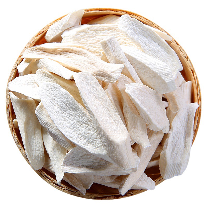 Dried Chinese Yam Slices Huai Shan Yao Thin Slices for Soup and Tea 250g - Image 3