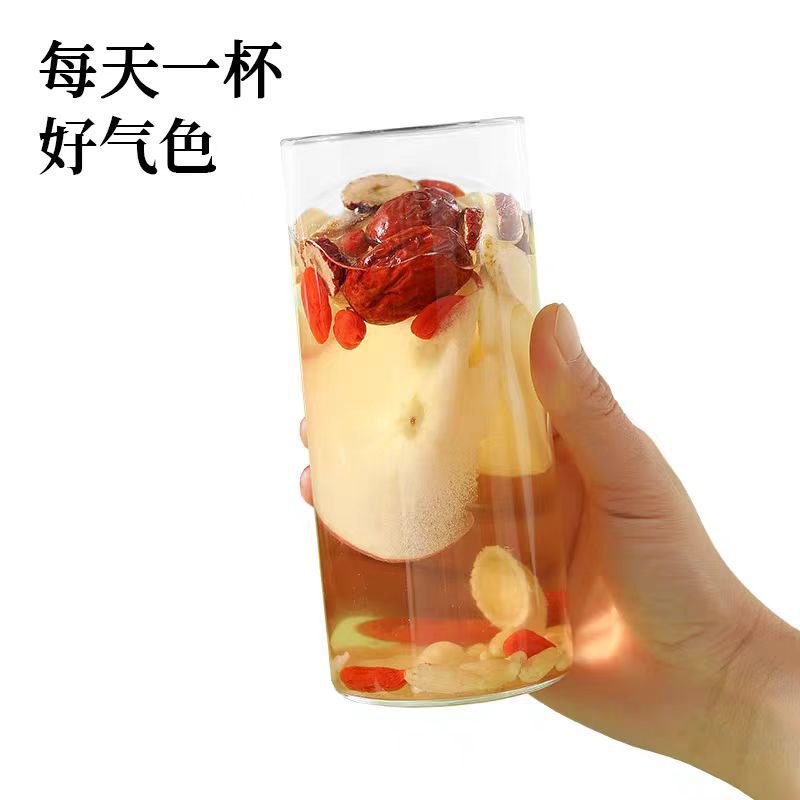Apple Astragalus Goji Beauty Tea Cold Brew Herbal Blend with Ophiopogon and Red Dates for Women Daily Wellness - Image 4