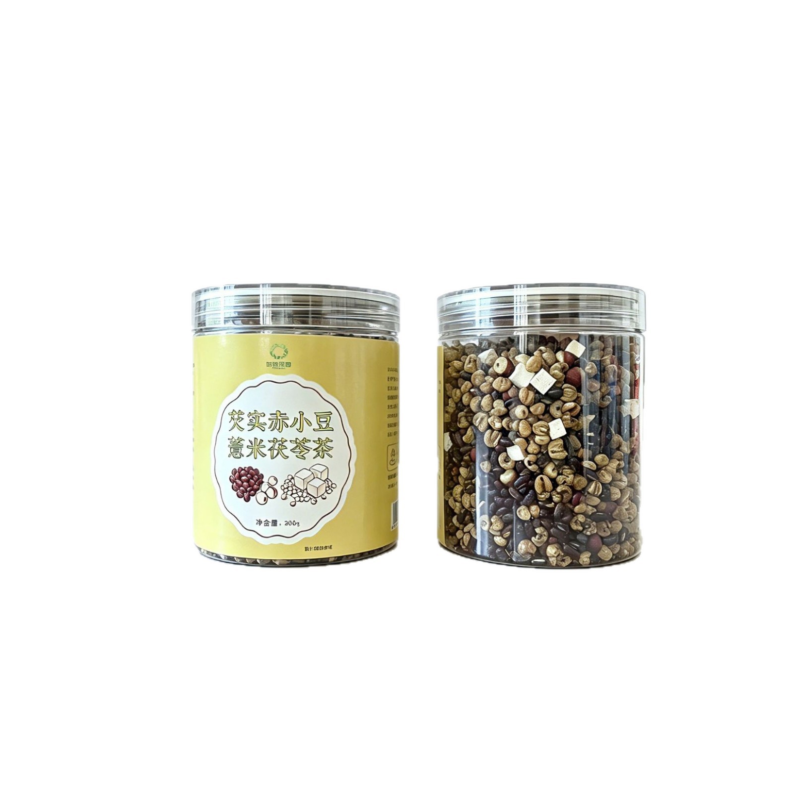 Qian Shi Chi Xiao Dou Yi Mi Fu Ling Tea 300g Roasted Herbal Blend for Daily Wellness Infusion - Image 5