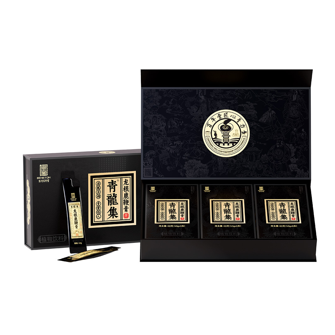 Long Gen Lu Bian Gao (Herbal Paste with Oyster) — 180g Gift Box, Ready-to-Eat Herbal Paste - Image 5