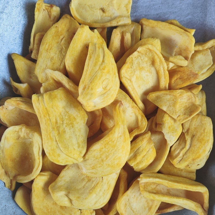 Freeze-Dried Jackfruit Chips (Artocarpus heterophyllus) — Ready-to-Eat Fruit Snack, 500g - Image 2