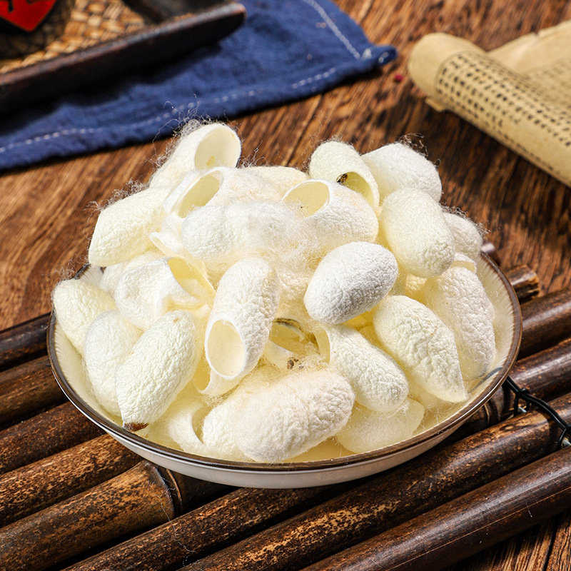 Silkworm Cocoon Shell (Bombyx mori) — Dried Cocoon Husks for Herbal & Beauty Use - Image 2