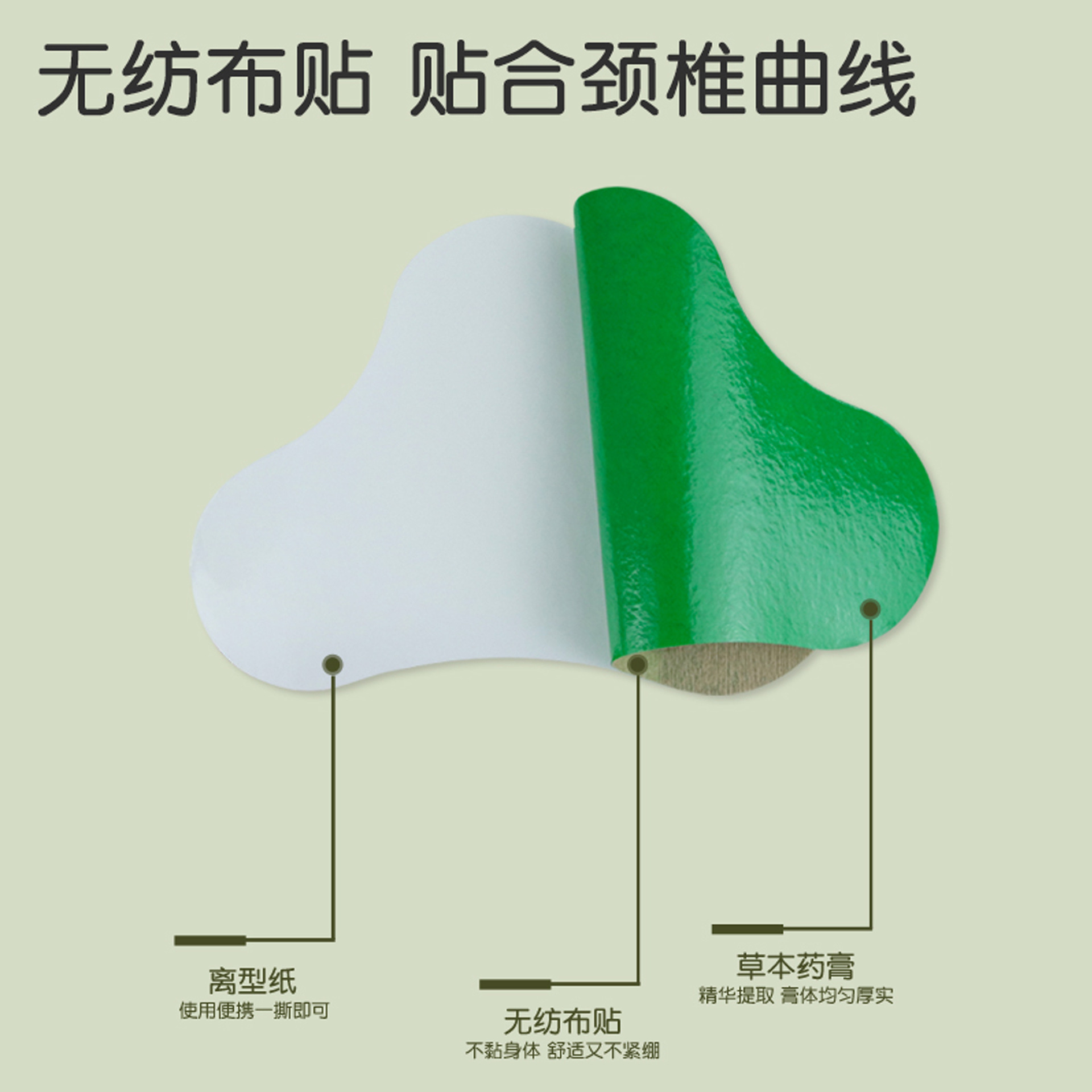 Qiyitang Shoulder and Neck Patch Qichun Mugwort Herbal Patch 12 Patches per Box - Image 4