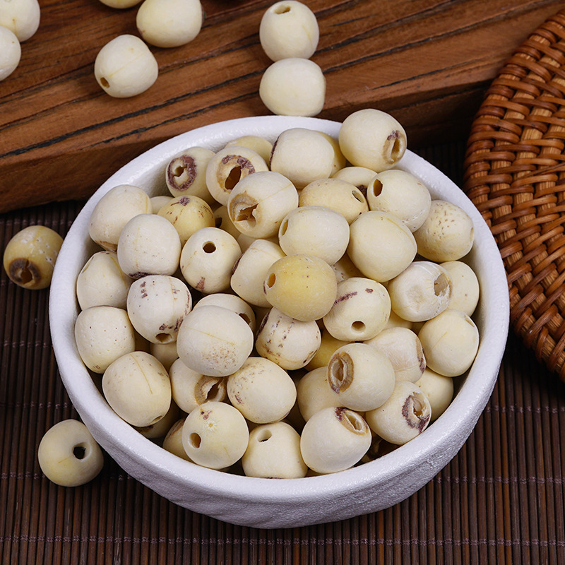 Lotus Seed (Nelumbo nucifera) — Peeled & Core-Removed White Lotus Seeds, Food Herb for Congee & Soup - Image 3
