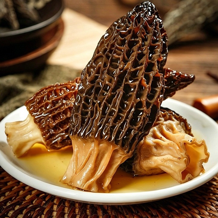 Dried Morel Mushroom 50g Natural Sun Dried Soup Ingredient for Traditional Chinese Soups - Image 4