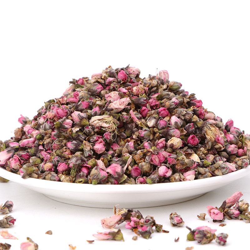 Peach Blossom Buds (Prunus persica) — Dried Flower Tea & Food Herb, 500g - Image 3