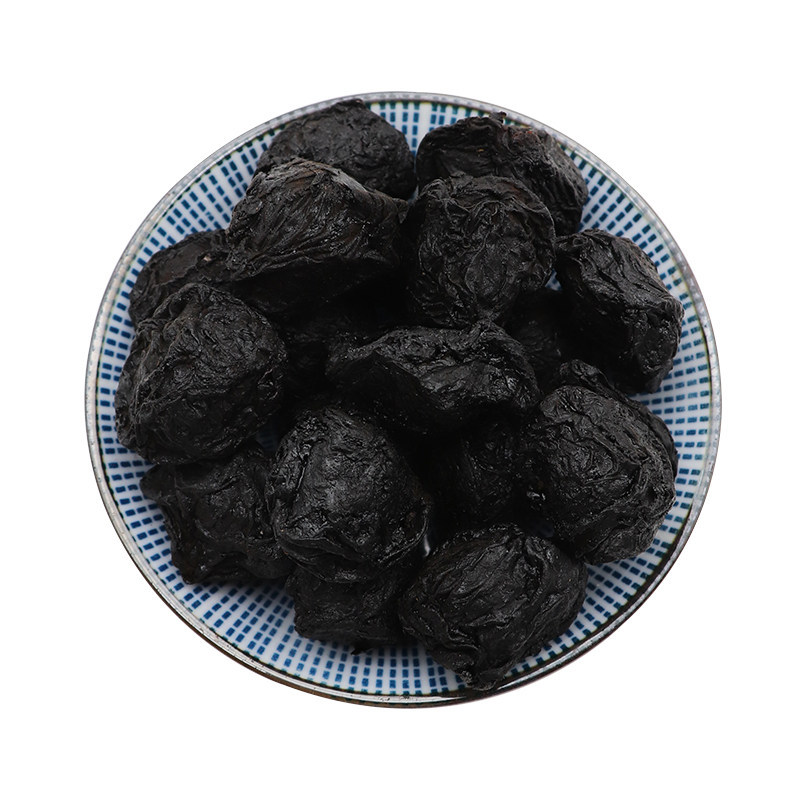 Smoked Dried Dark Plum Wu Mei 500g Sulfur-Free Whole Fruit for Sour Plum Drink and Herbal Decoction - Image 5