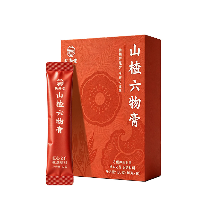 Hawthorn Six-Ingredient Herbal Paste (Shan Zha Liu Wu Gao) — Traditional Slow-Simmered Botanical Paste, 100g - Image 5