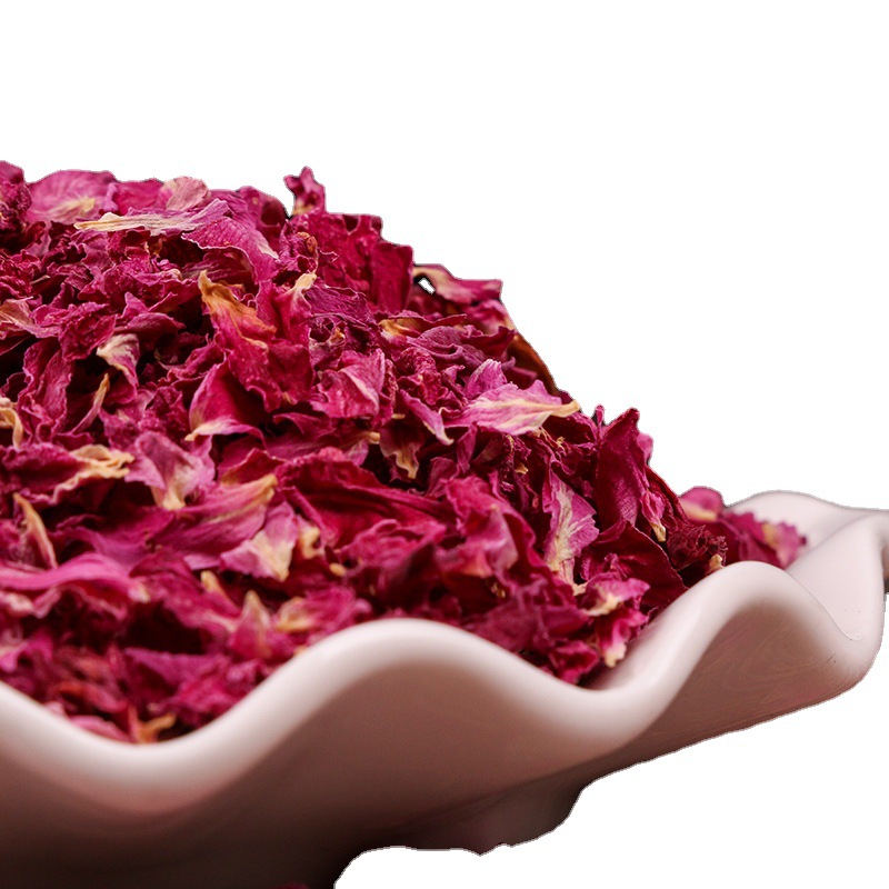Rose Petals (Rosa rugosa) — Dried Edible Pingyin Rose Petals for Tea, Bath & Foot Soak - Image 2
