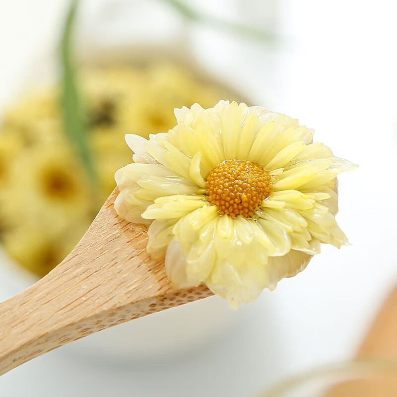 Hang Bai Ju Chrysanthemum Tea Dried Hangzhou White Chrysanthemum Flowers 500g Loose Bulk Bag - Image 3