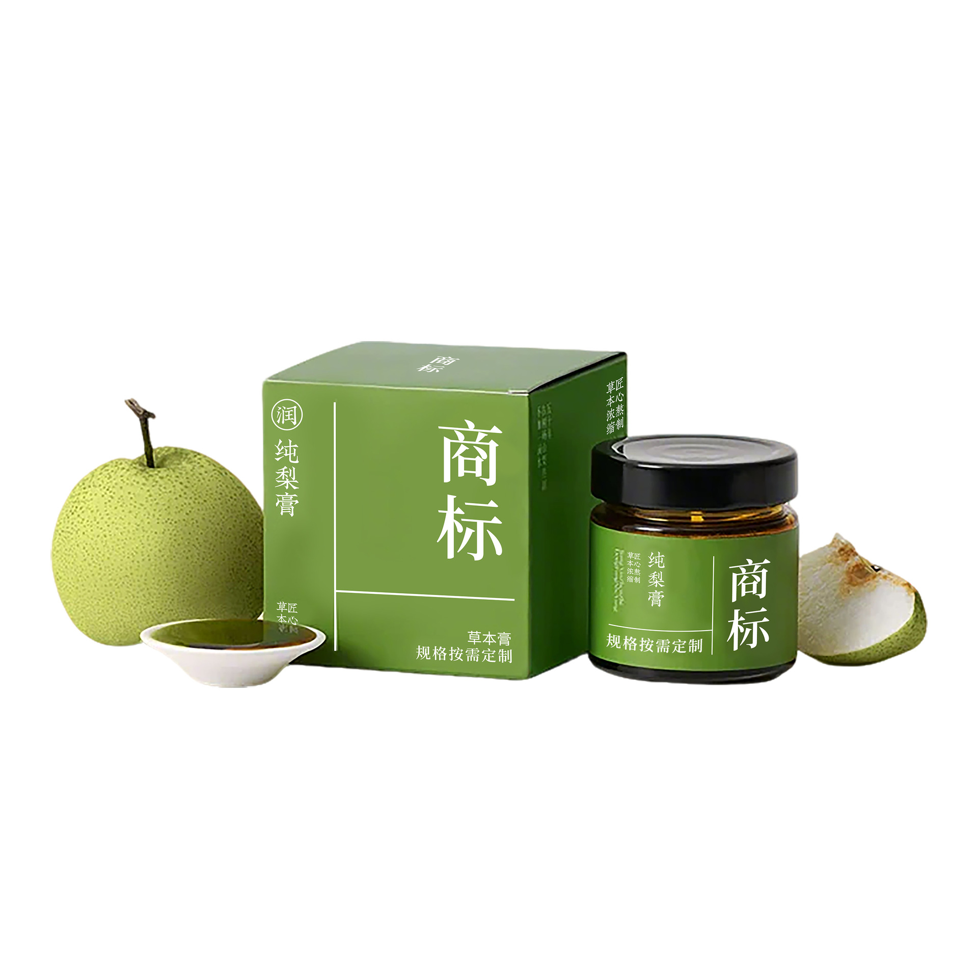 Pear Paste (Pyrus) — Traditional Chinese Herbal Fruit Paste, Custom OEM Herbal Paste Base - Image 5