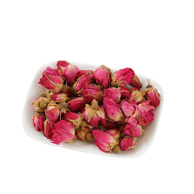 Pingyin Rose Tea (Rosa rugosa) — Dried Edible Rose Buds, Low-Temperature Slow-Baked, 500g - Image 4