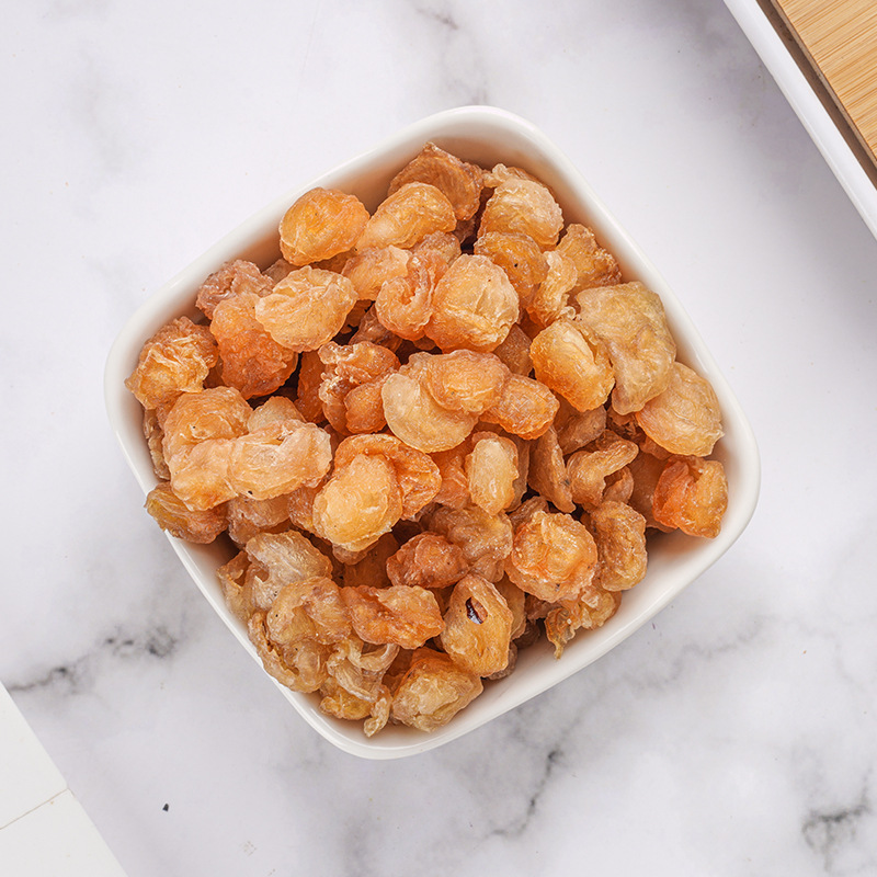 Gui Yuan Rou (Dried Longan Flesh, Dimocarpus longan) — Seedless Dried Longan Aril, 150g Jar - Image 3