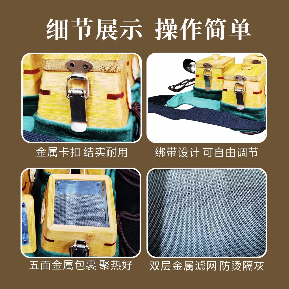 Moxa Stick Set for Moxibustion Box Thick Moxa Rolls Thunder Fire Moxa for Clinic and Home Warming Use Smokeless Box Compatible 300g - Image 4