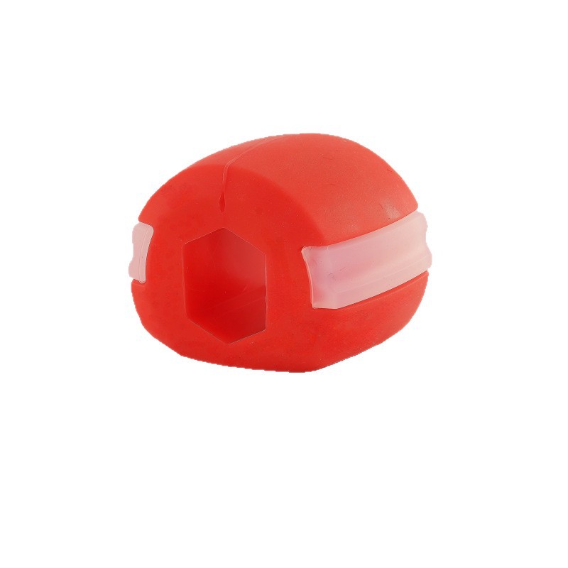 Jawline Exerciser Silicone Jaw Trainer for Facial Muscle Toning and Chewing Fitness Black - Image 5