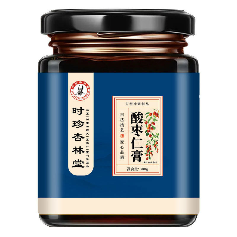 Suan Zao Ren Gao (Ziziphus jujuba var. spinosa) — Traditional Jujube Seed Herbal Paste, 300g Jar - Image 5