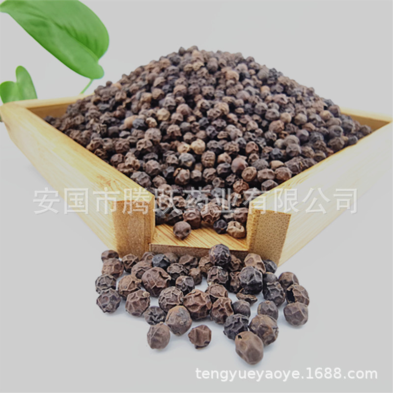 Black Pepper Whole Peppercorns Hu Jiao 中药黑胡椒 Dried Culinary Spice 1000g Bag - Image 3