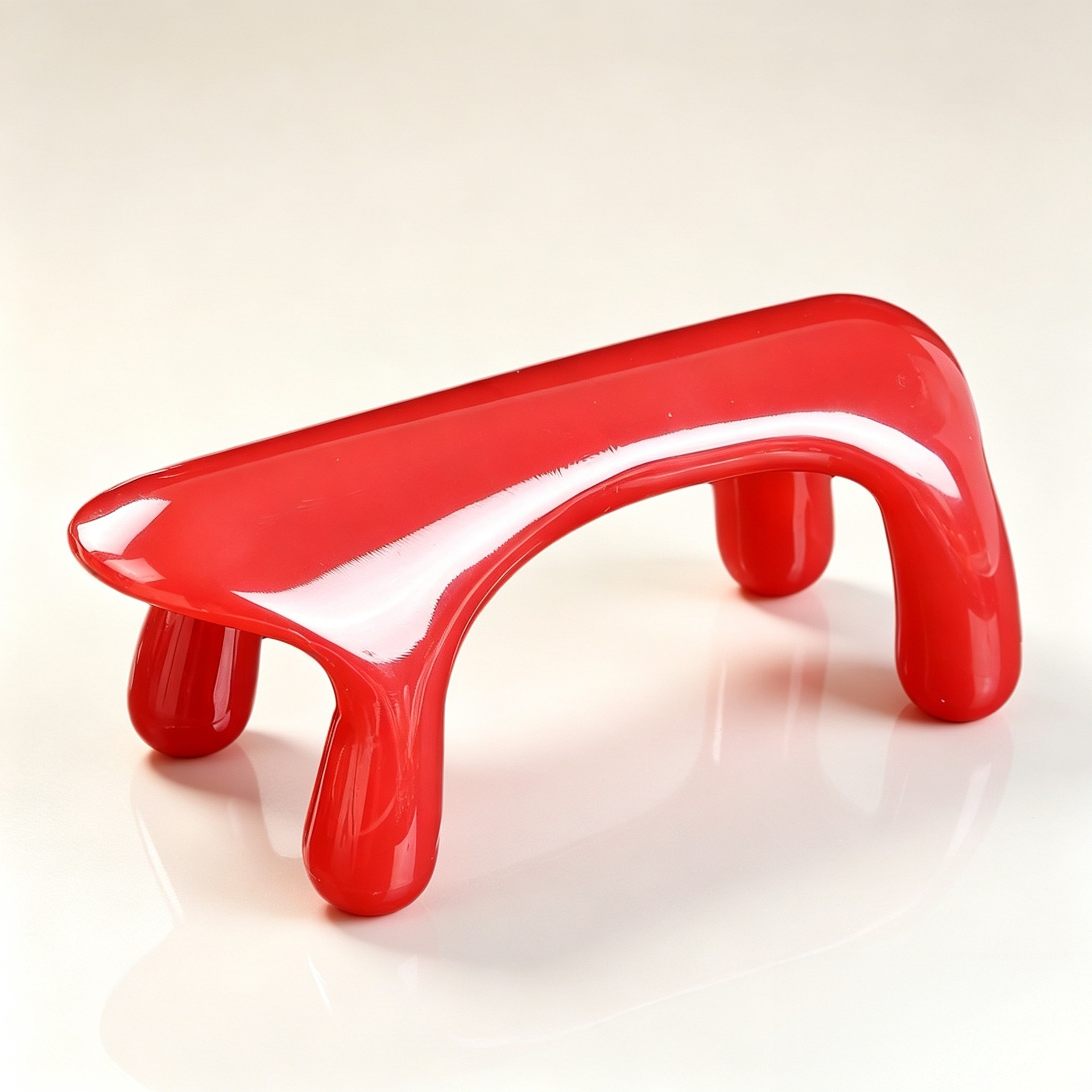 Resin Gua Sha Massage Tool Acupoint Chart Body Scraping Tool for Neck Shoulder Back Full Body Massage - Image 4