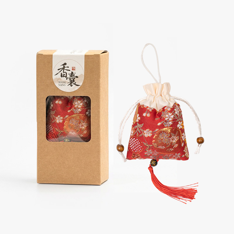 Mugwort Lemongrass Herbal Sachet 80g Aromatic Ai Cao Fragrance Bag for Home and Travel - Image 5