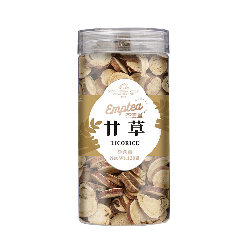 Gan Cao Slices (Glycyrrhiza uralensis) — Dried Licorice Root for Tea & Decoction, 130g Jar - Image 5