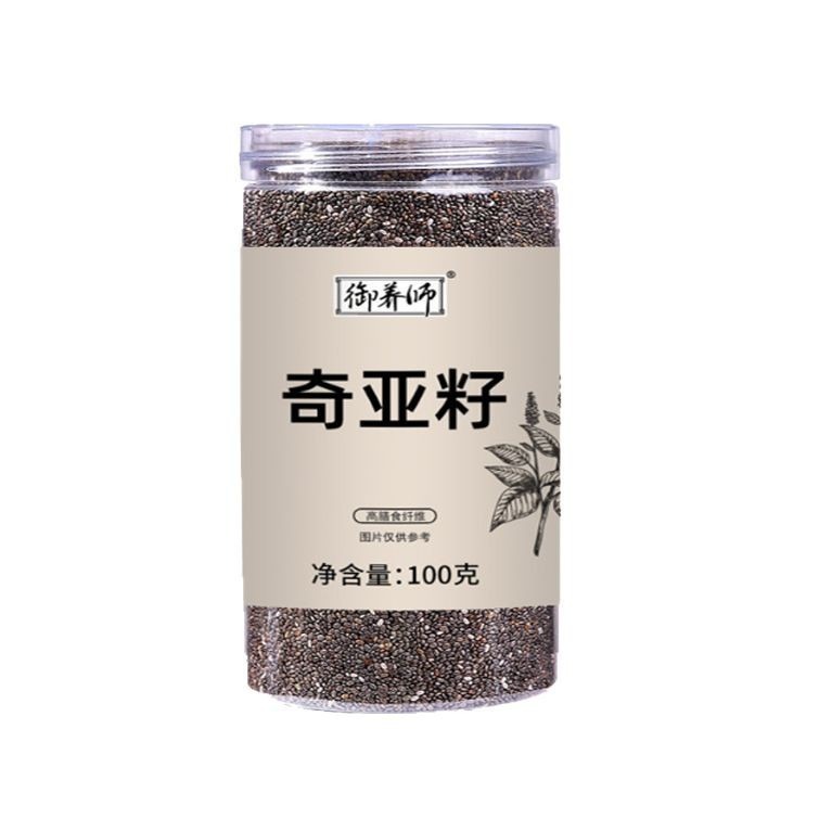 Chia Seeds 100g Bottle High Fiber Whole Seeds for Drinks and Cooking - Image 5