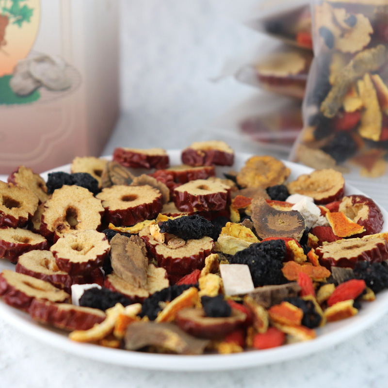 Ginseng Eight Treasure Tea Ren Shen Ba Bao Cha 150g Box 10 Teabags Herbal Blend with Goji Jujube Maca - Image 5