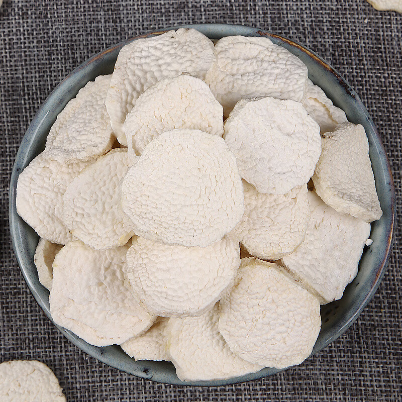 Chinese Yam Huai Shan 500g Dried Stir-Fried Slices for Soup Congee and Herbal Tea - Image 2