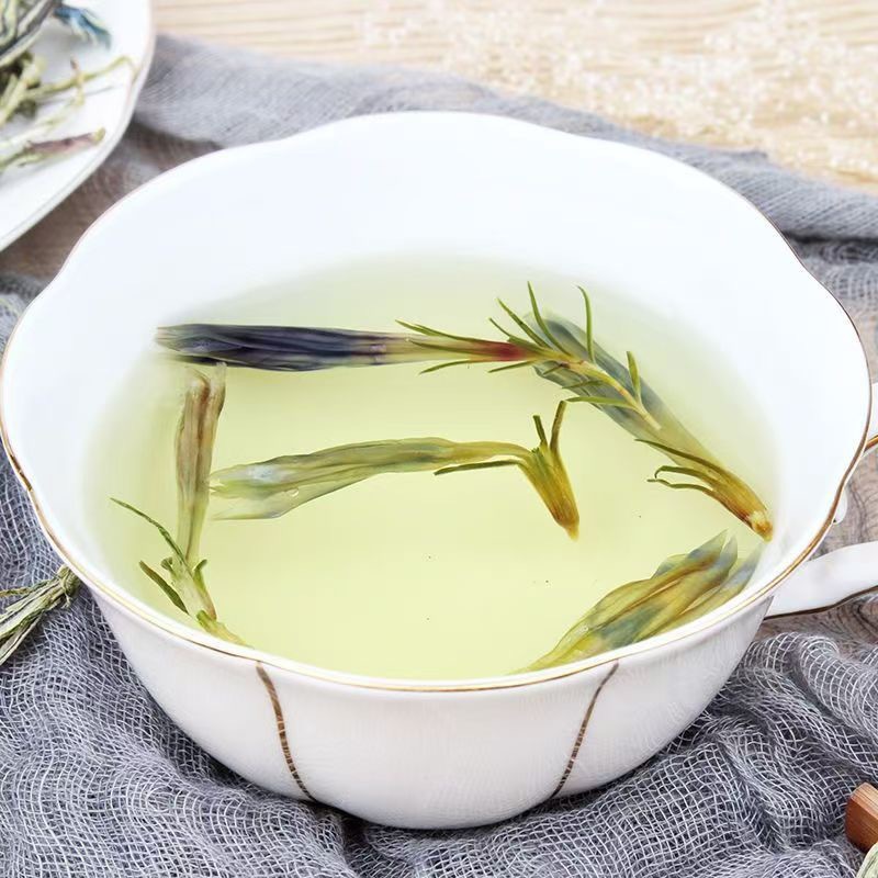 Dried Gentian Flower Long Dan Hua Herbal Tea for Brewing and Decoction 10g Box - Image 4