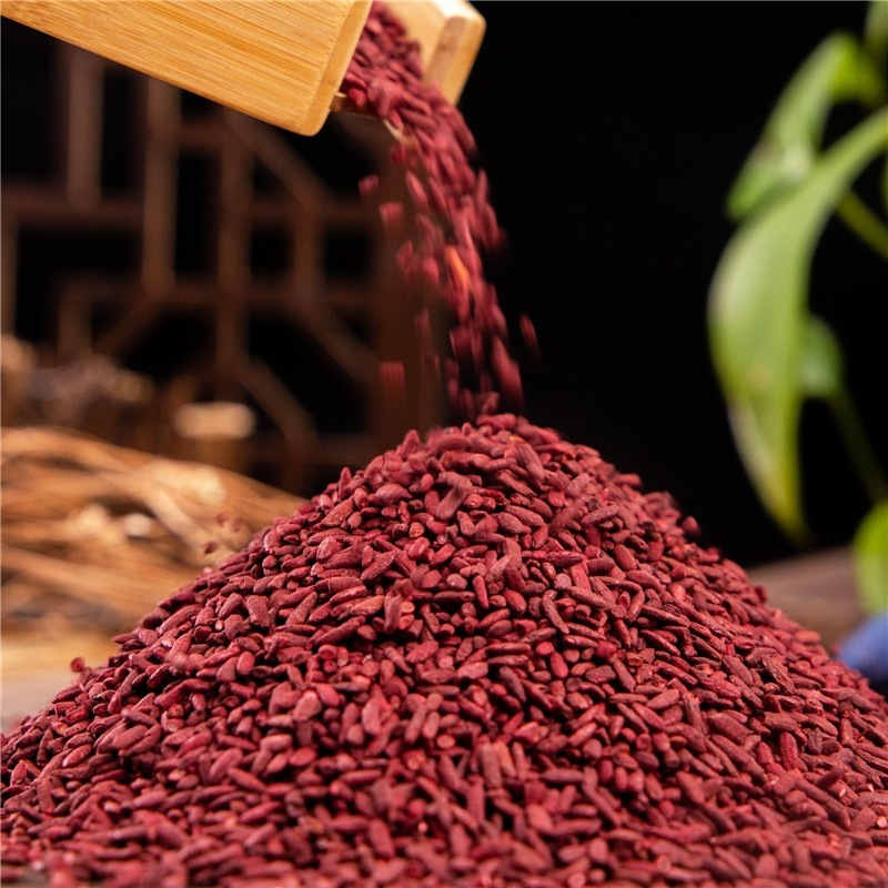 Red Yeast Rice Hong Qu Mi Natural Fermented Culinary Herb for Congee and Cooking 1000g - Image 4