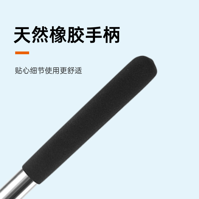 Car Rearview Mirror Wiper Stainless Steel Telescopic Squeegee 22-65cm Windshield Defogger Cleaning Blade - Image 4