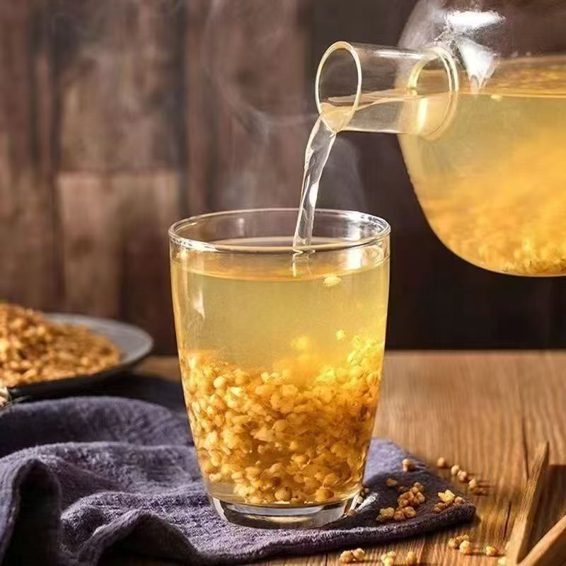 Tartary Buckwheat Tea Ku Qiao Cha 250g Canister Roasted High Altitude Liangshan Sichuan Sugar Free Hot Brew - Image 3