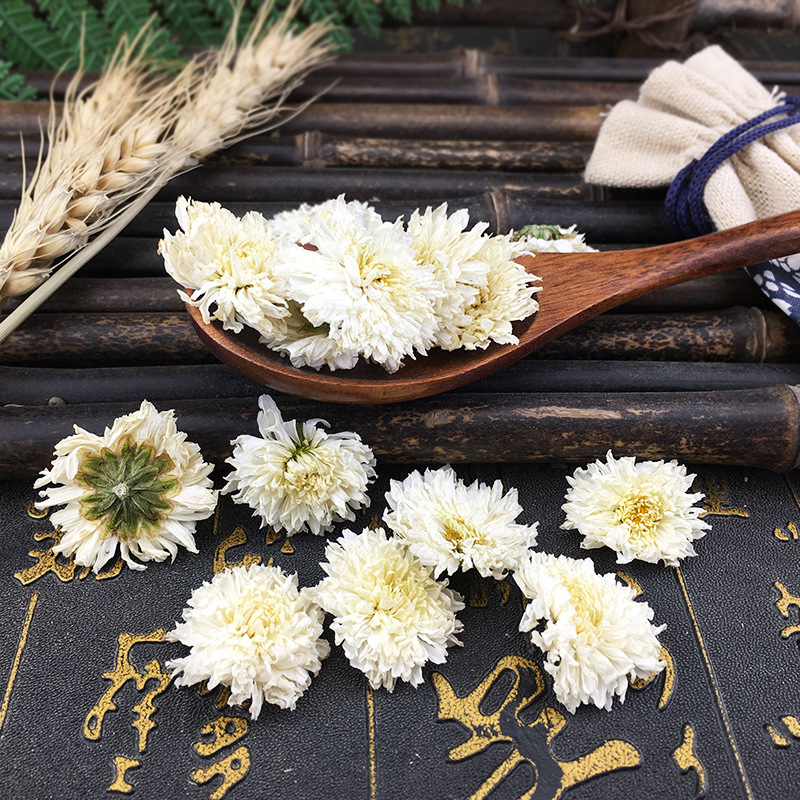 July Chrysanthemum Dried Flowers Bulk Huangshan Gongju Qi Yue Ju Herbal Tea Ingredient 500g Bag - Image 4