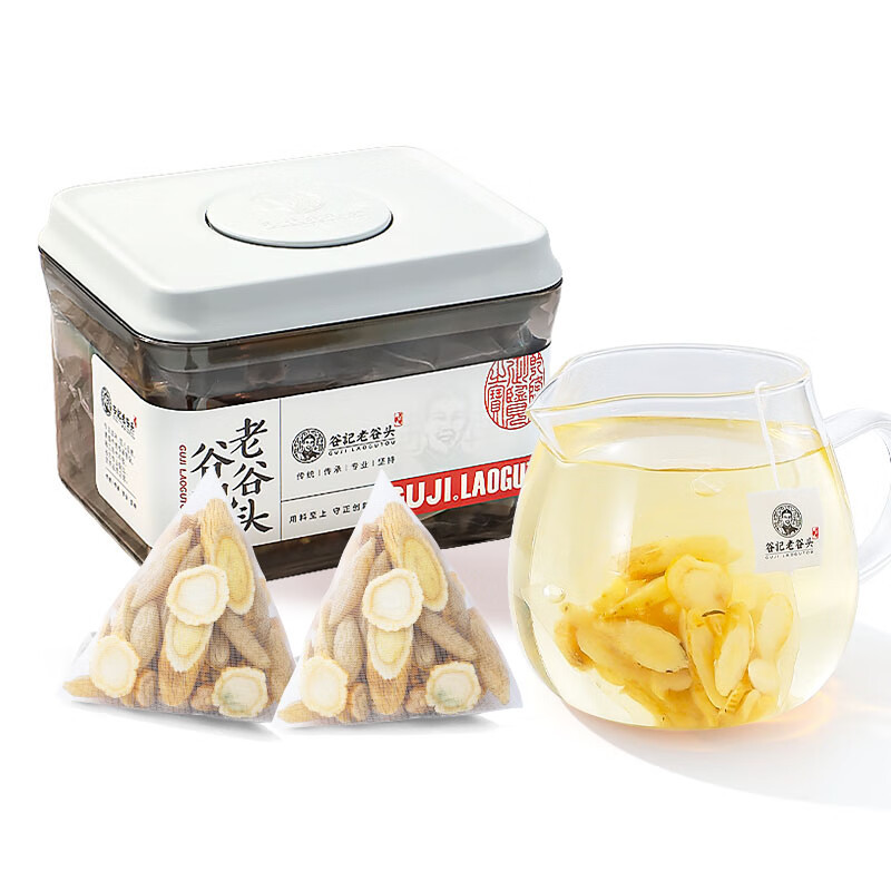 Yuan Qi Four Treasures Herbal Tea Bags Portable Triangle Pack Astragalus Ophiopogon American Ginseng Codonopsis 240g - Image 5