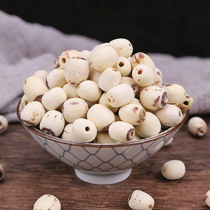 White Lotus Seeds Bai Lian Zi 500g Dried Core-Removed Seeds for Tea Soup and Congee - Image 4