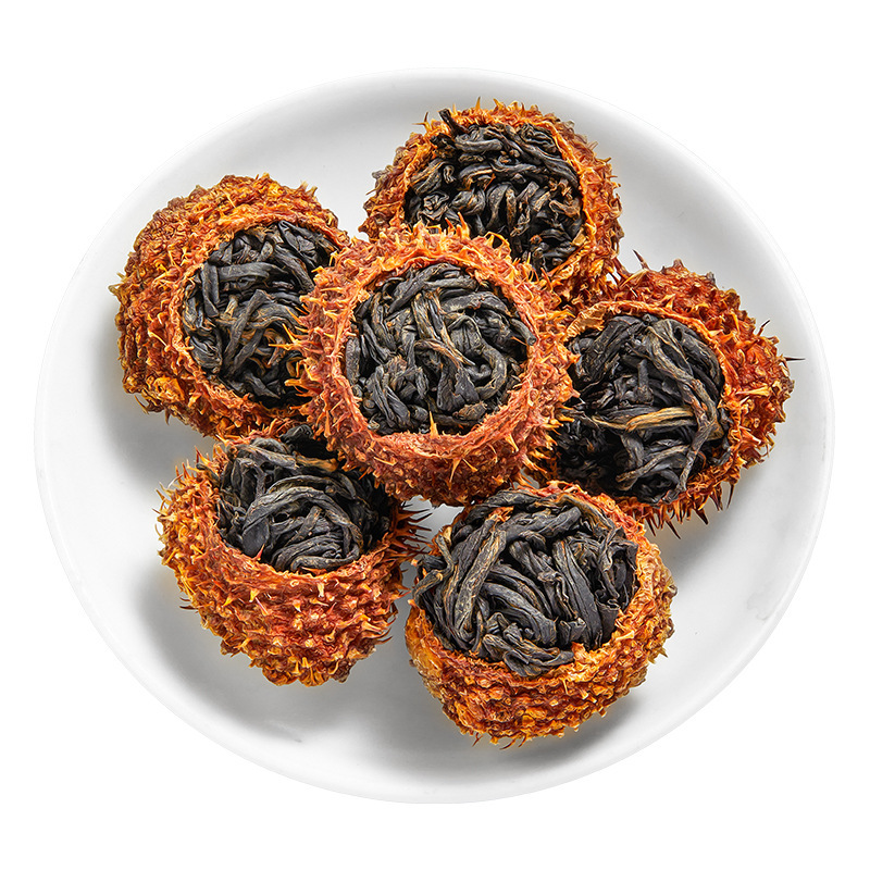 Rosa Roxburghii Black Tea (Ci Li Hong Cha) — Cold-Brew Vitamin C Herbal Tea, 50g - Image 5