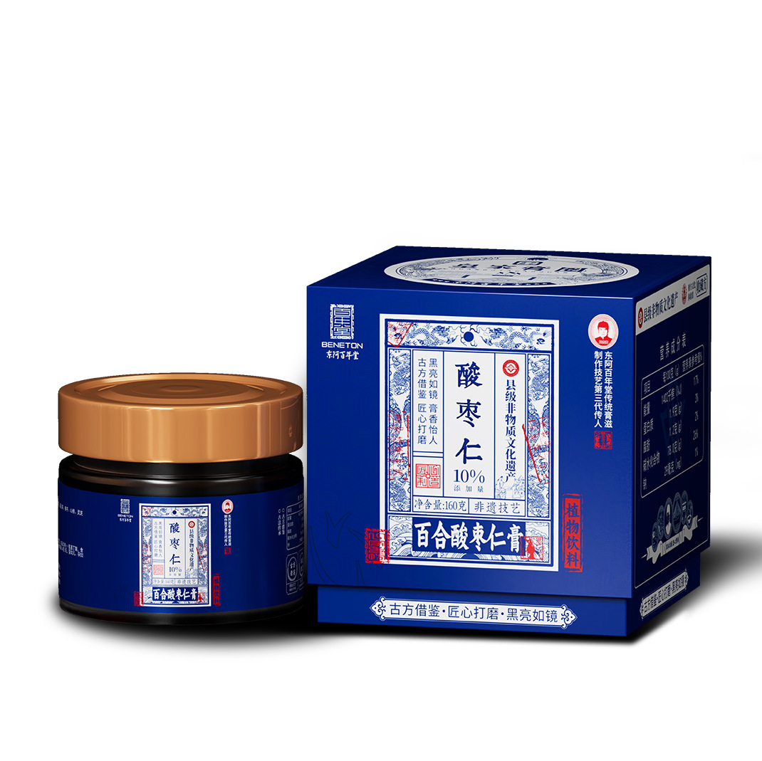 Baihe Suanzaoren Gao (Lily Bulb & Ziziphus Honey Paste) — Traditional Herbal Paste, 160g - Image 5