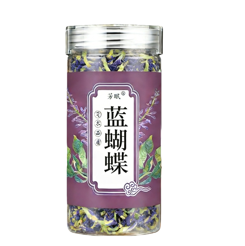 Butterfly Pea Flower Lan Hu Die Dried Blue Petals for Tea Drinks and Natural Food Coloring 30g Bottle - Image 5