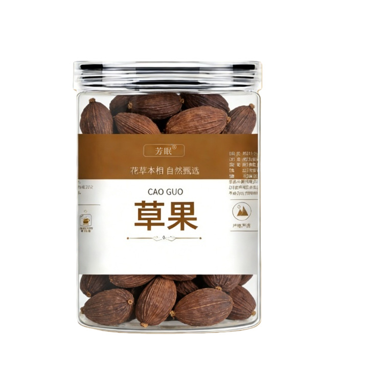 Cao Guo Tsaoko Fruit 100g Bottle Dried Chinese Herbal Spice for Cooking and Decoction - Image 5
