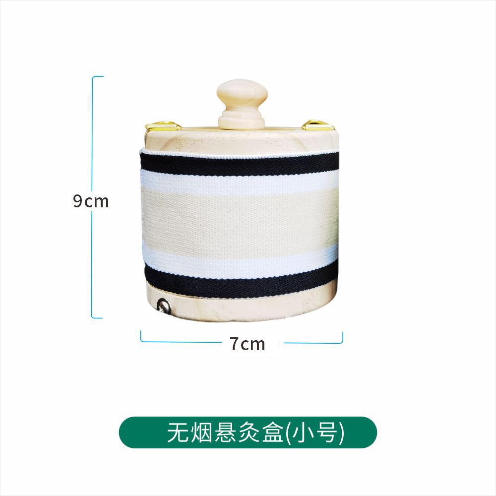 Wooden Moxibustion Box Smokeless Hanging Moxa Burner for Home Use with Moxa Sticks - Image 5