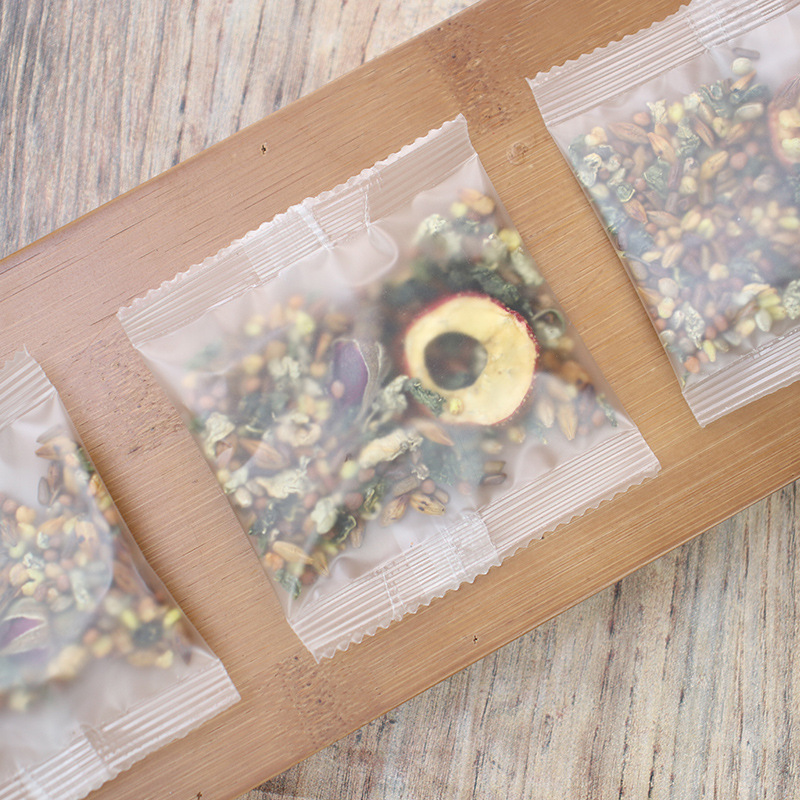 Huo Ma Ren Cassia Hawthorn Lotus Leaf Blend Tea 100g Cold Brew Herbal Tea Bags - Image 2