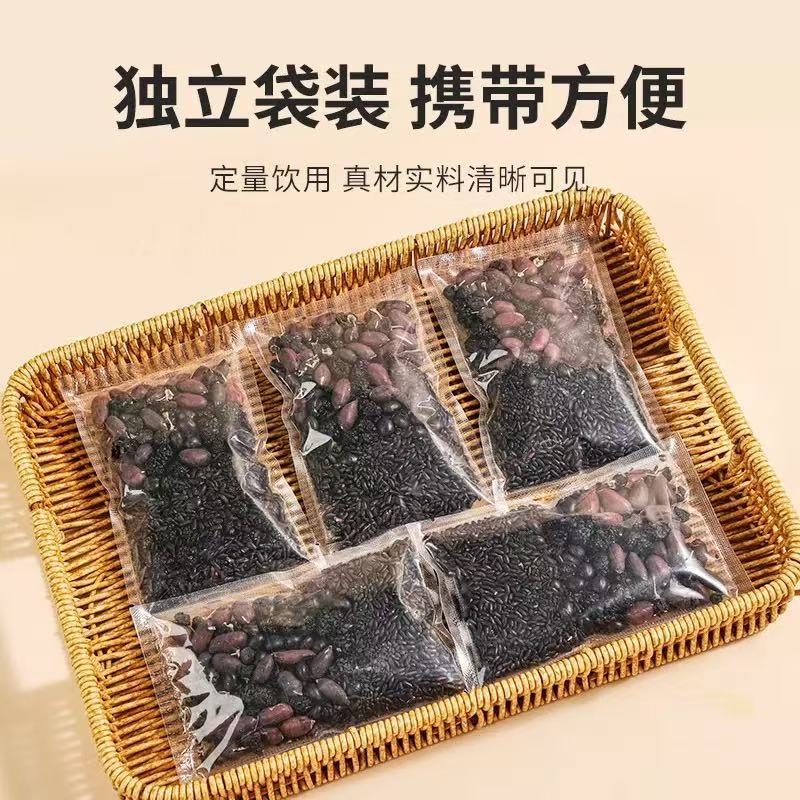 Five Black Soup Pack (Wu Hei Tang) — Black Bean, Mulberry, Sesame, Black Rice & Black Goji Herbal Soup Ingredients 100g - Image 3