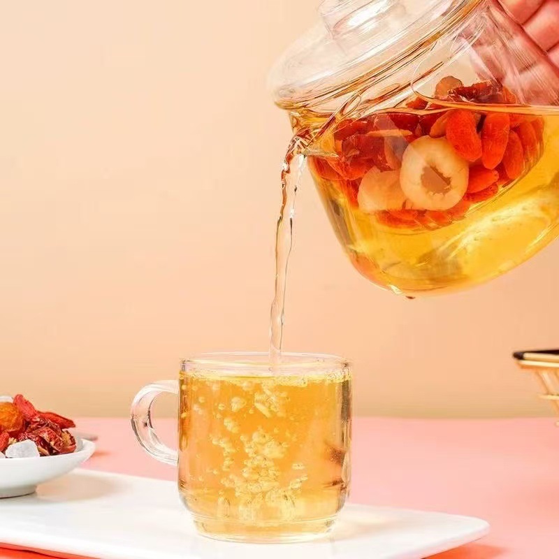 Longan Red Date Goji Berry Tea Bags Gui Yuan Hong Zao Gou Qi Cha 5g x 20 Bags Sweet Herbal Tea - Image 3
