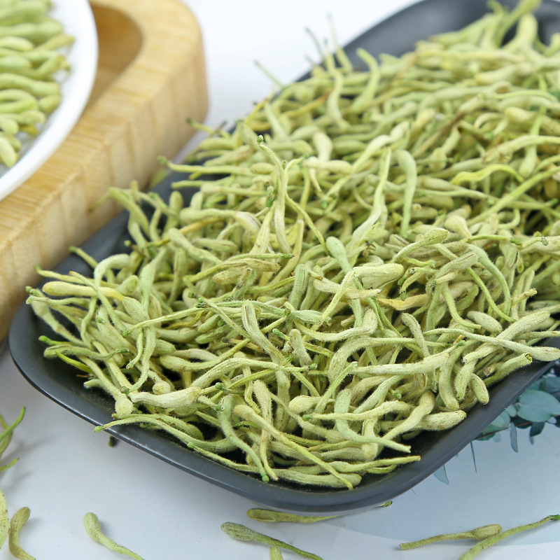 Dried Honeysuckle Flower Jin Yin Hua 500g Bulk Loose Herbal Tea Grade Buds - Image 3