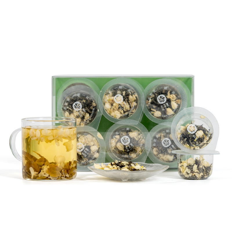 Jasmine Snow Bud Green Tea Mo Li Xue Ya Fragrant Loose Leaf Scented Tea 42g - Image 5