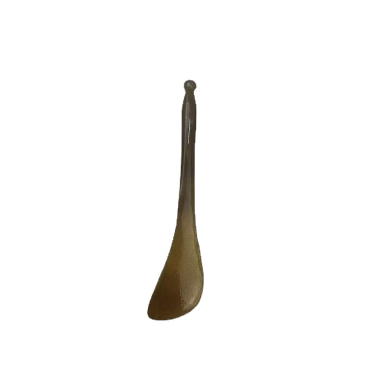Horn Gua Sha Acupoint Massage Stick 12cm Facial Eye Pointing Tool Buffalo Horn Comb - Image 5